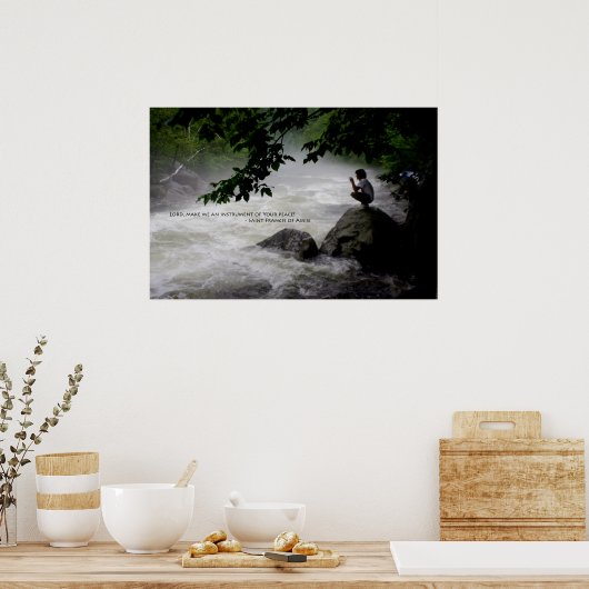 Vrede van het Poster van Asisi (Keuken)