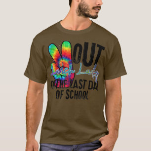 Vrede van Lunch Lady Cafeteria op laatste dag T-shirt
