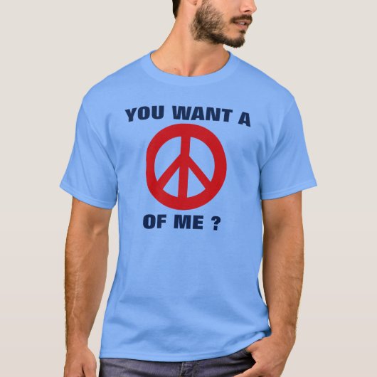 Vrede van mij t-shirt (Voorkant)