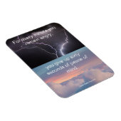 Vrede van Mind Ralph Waldo Emerson Quote Magneet (Rechterzijde)