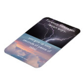 Vrede van Mind Ralph Waldo Emerson Quote Magneet (Linkerzijde)