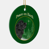 Vrede van Newfoundland Keramisch Ornament (Rechts)