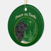 Vrede van Newfoundland Keramisch Ornament (Links)