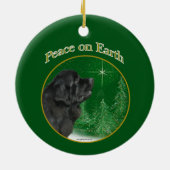 Vrede van Newfoundland Keramisch Ornament (Achterkant)