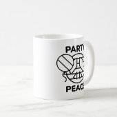 Vrede van partijen koffiemok (Voorkant rechts)