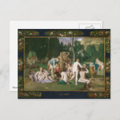 Vrede van Pierre Puvis de Chavannes Briefkaart (Voorkant / Achterkant)