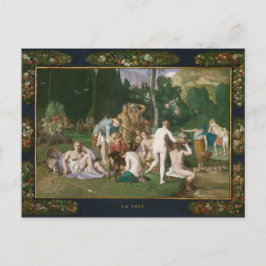 Vrede van Pierre Puvis de Chavannes Briefkaart