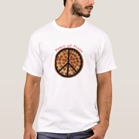 Vrede van Pizza T-shirt (Voorkant)