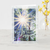 Vrede van Sint-Franciscus Kaart (Gele Bloem)