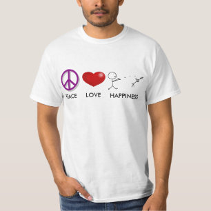 VREDE, VERLIES, GEZICHT T-SHIRT