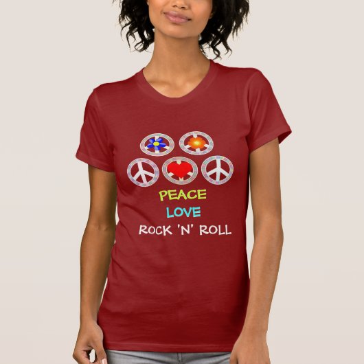 VREDE, VERLIES, ROCK 'N' ROLL T-SHIRT (Voorkant)