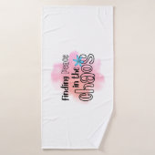 Vrede vinden badhanddoek (Badhanddoek)