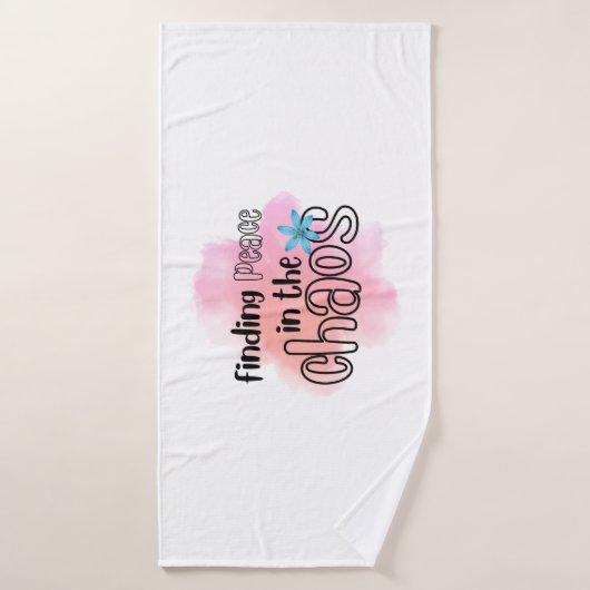 Vrede vinden badhanddoek (Badhanddoek)