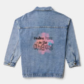 Vrede vinden denim jacket (Achterkant)