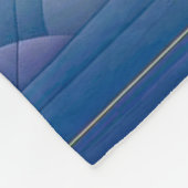 Vrede vinden in de Puffy Dreamy Clouds Fleece Deken (Hoek)