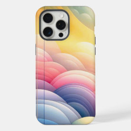 Vrede vinden in de Puffy Dreamy Clouds iPhone 15 Pro Max Case