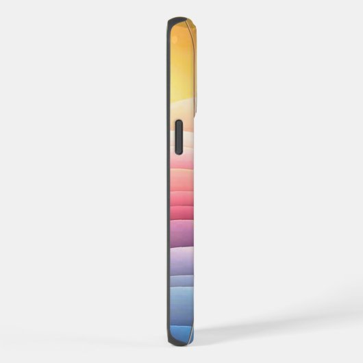 Vrede vinden in de Puffy Dreamy Clouds iPhone Hoesje (Rechterkant)