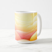 Vrede vinden in de Puffy Dreamy Clouds Koffiemok (Voorkant rechts)