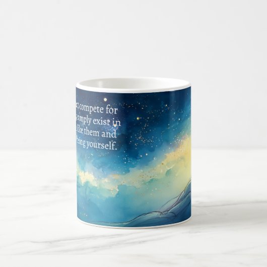 Vrede vinden in jezelf zijn Mok (Center)