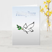 Vrede vinden kaart (Gele Bloem)