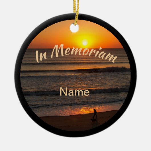 Vrede vinden keramisch ornament (Voorkant)