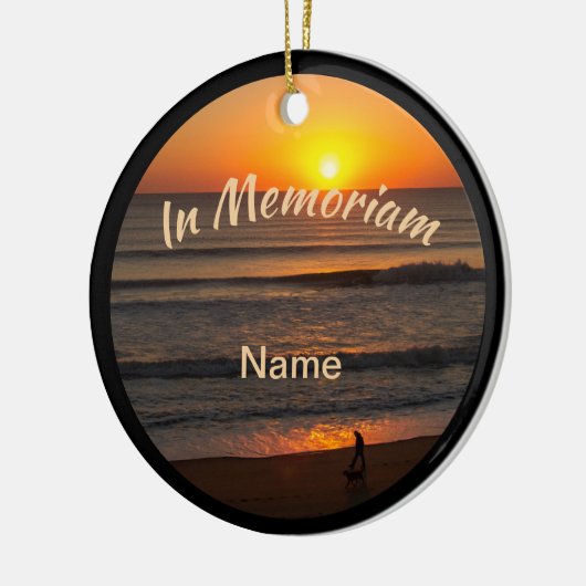 Vrede vinden keramisch ornament (Links)