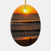 Vrede vinden keramisch ornament (Voorkant)