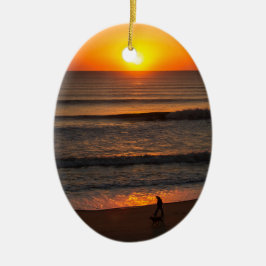 Vrede vinden keramisch ornament