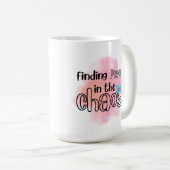 Vrede vinden koffiemok (Voorkant rechts)