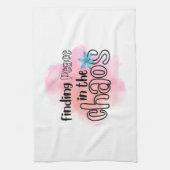 Vrede vinden theedoek (Verticaal)