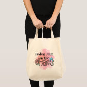 Vrede vinden tote bag (Voorkant (product))