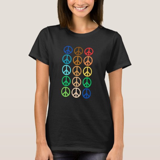 Vrede voor alle milieu mensen trots t-shirt (Voorkant)