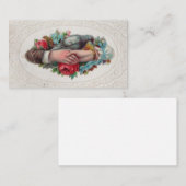 Vrede voor altijd - Victoriaans Calling Cards Visitekaartje (Voorkant / Achterkant)