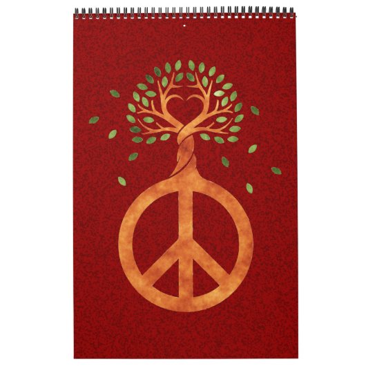 Vrede voor bomen - ventilatorhart 1 kalender (Hoes)