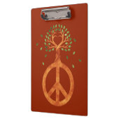 Vrede voor bomen - ventilatorhart 1 klembord (Links)