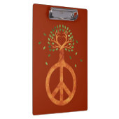 Vrede voor bomen - ventilatorhart 1 klembord (Rechts)