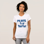 Vrede voor Darfur 2 T-shirt (Voorkant volledig)