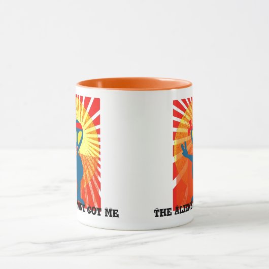 Vrede voor de buitenwereld mok (Midden)