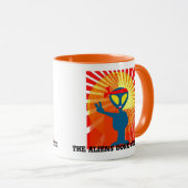 Vrede voor de buitenwereld mok (Voorkant rechts)