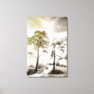 Vrede voor de Storm Canvas Afdruk