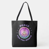 Vrede voor de ☮ tote bag (Voorkant)