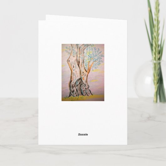 Vrede voor de wereld kaart (Achterkant)