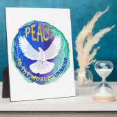 Vrede voor de wereld - Oekraïne Fotoplaat (Zijkant)