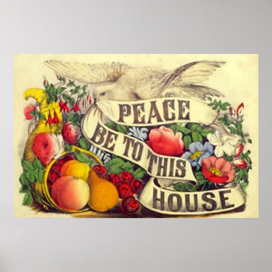 Vrede voor dit Parlement - Druk af Poster (Voorkant)