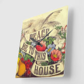 Vrede voor dit Parlement Vierkante Klok (Hoek)