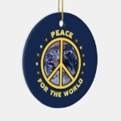 Vrede voor het Wereld ☮ Ornament (Rechts)