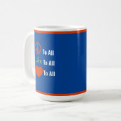 "Vrede Voor Iedereen" Koffiemok (Voorkant links)