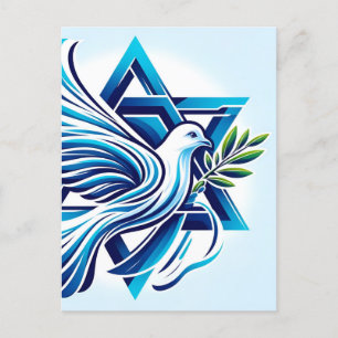 Vrede voor Israël Briefkaart