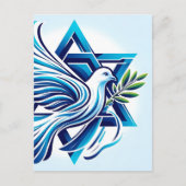 Vrede voor Israël Briefkaart (Voorkant)