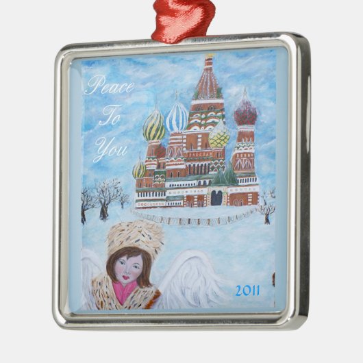 Vrede voor jou engel Ornament (Links)